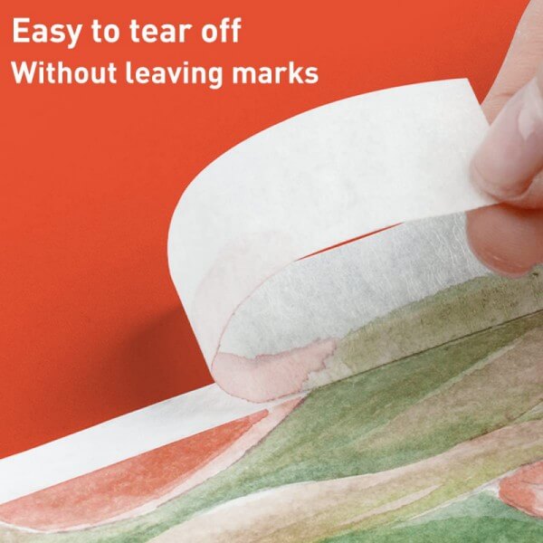 Easy to tear off
Without leaving marks