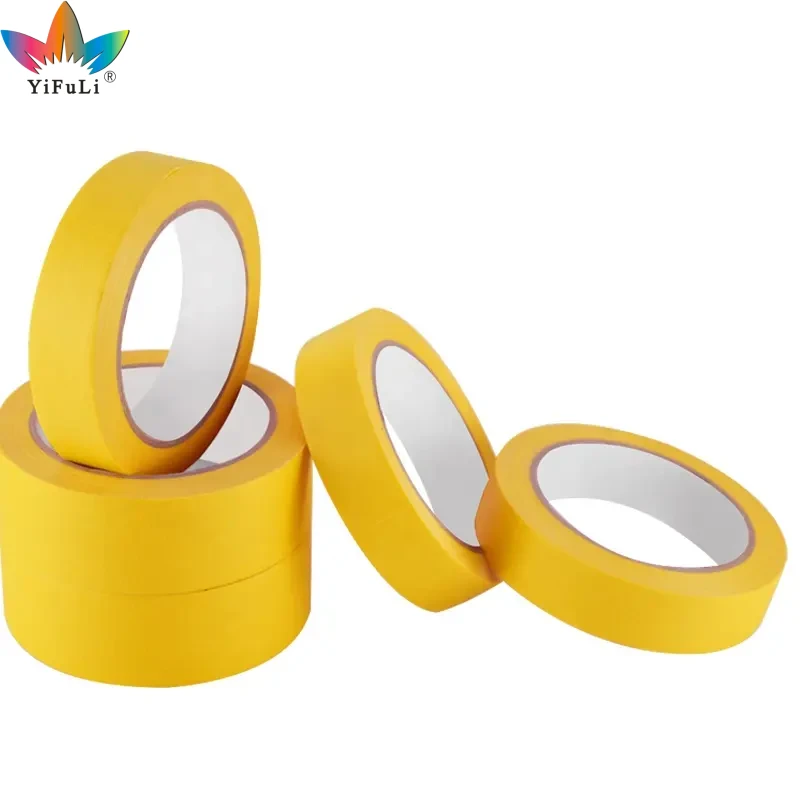 Yellow masking tape