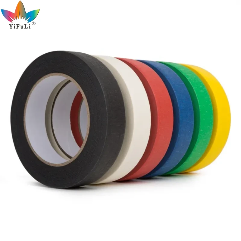 Colored masking tape