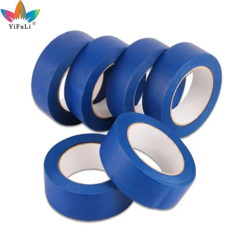 blue masking tape